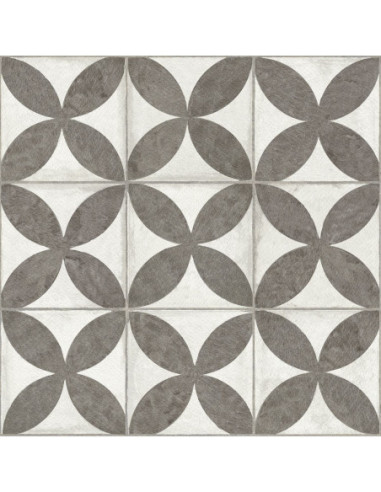 Flower Black 45 3 X 45 3
